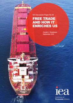 Free Trade and How It Enriches Us