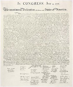 Declaração de Independência dos Estados Unidos da América