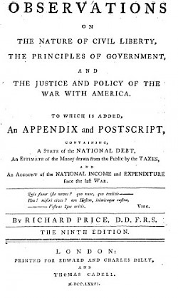 Observations on the Nature of Civil Liberty, the Principles of Government, and the Justice and Policy of the War with America