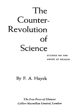 The Counter Revolution Of Science